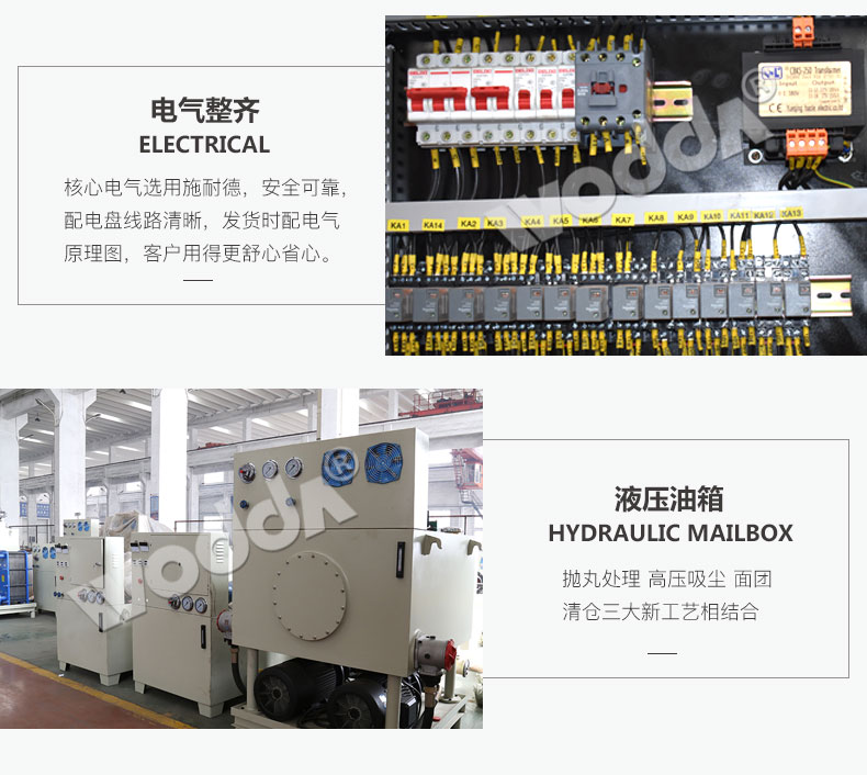 YQ78型雙動鋼木門壓花機(jī)